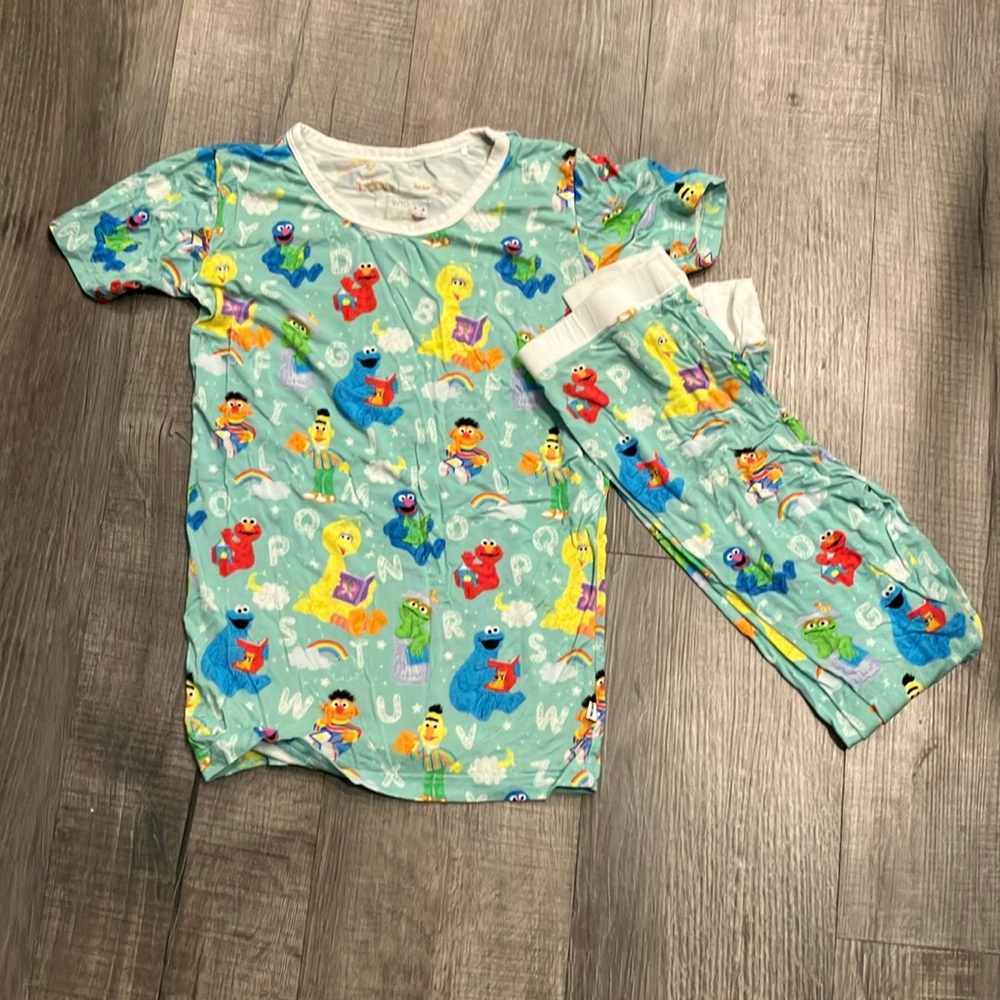 9/10 Short Sleeve Two Piece Little Sleepies